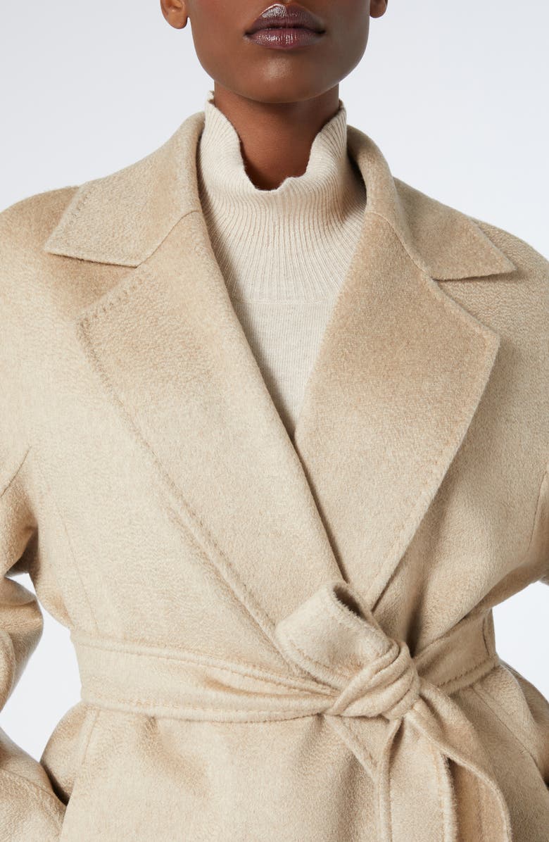 Marina Rinaldi Agordo Cashmere Coat, Alternate, color, 