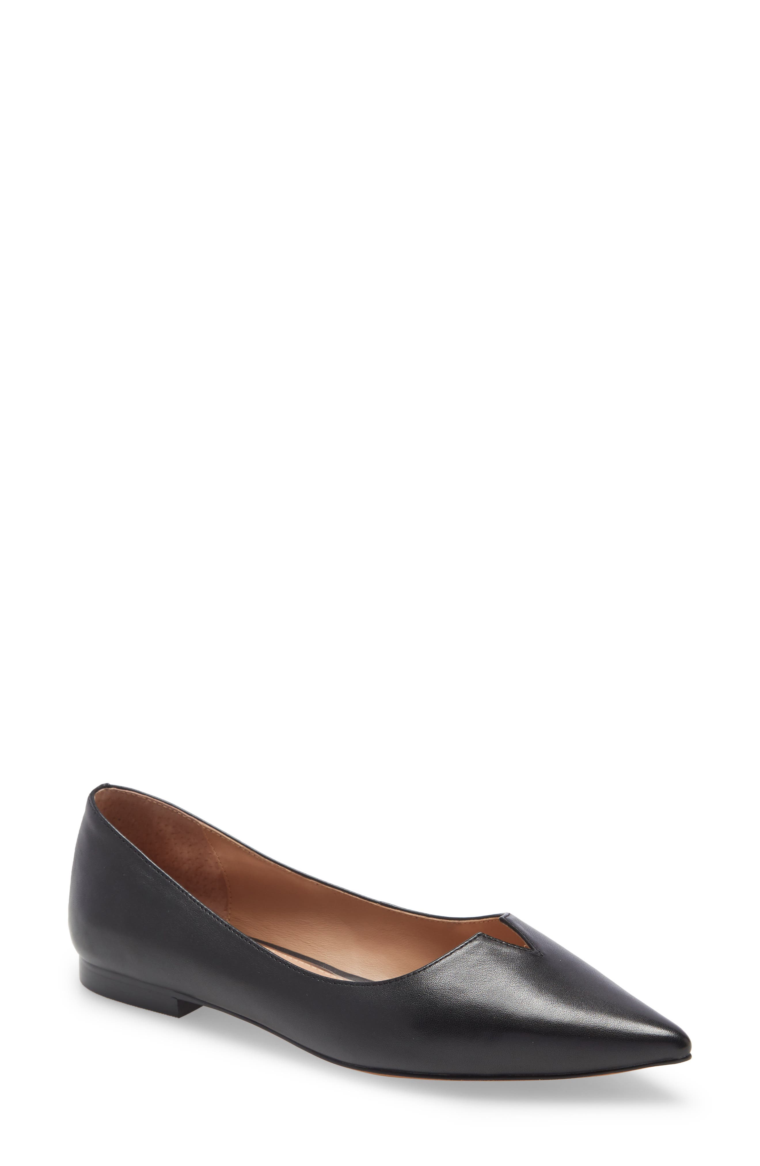 Linea Paolo Presta Pointed Toe Flat, Main, color, 