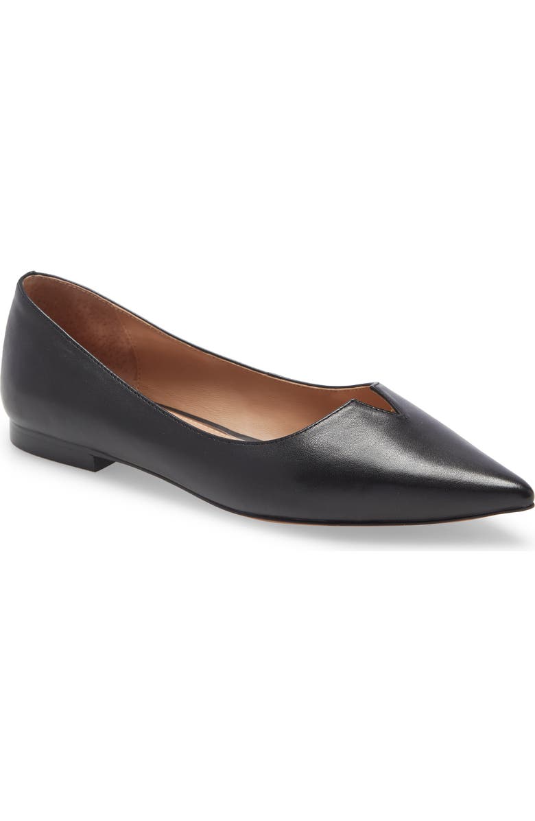 Linea Paolo Presta Pointed Toe Flat, Main, color,