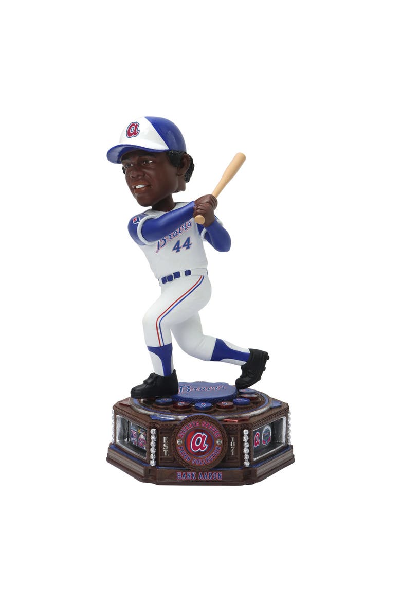 Hank Aaron (Atlanta Braves) Patch Collection Bobblehead, Main, color, Multi-Color