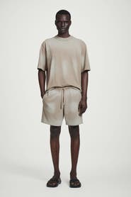 COS Washed-Jersey Drawstring Shorts