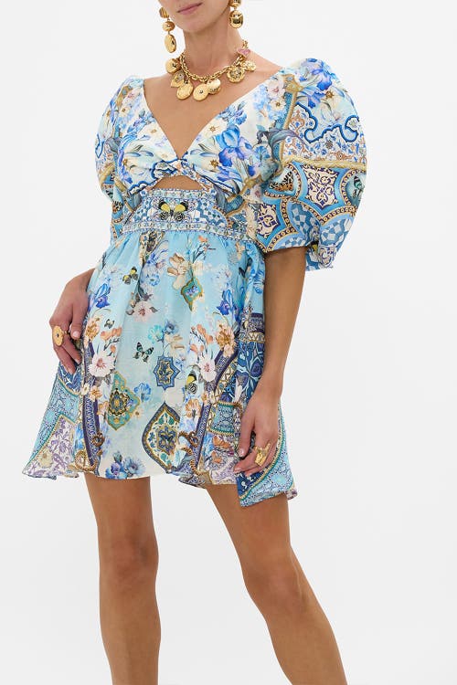 Puff Sleeve Mini Dress Al Manial Palace Memoirs In Al Manial Palace Memoirs
