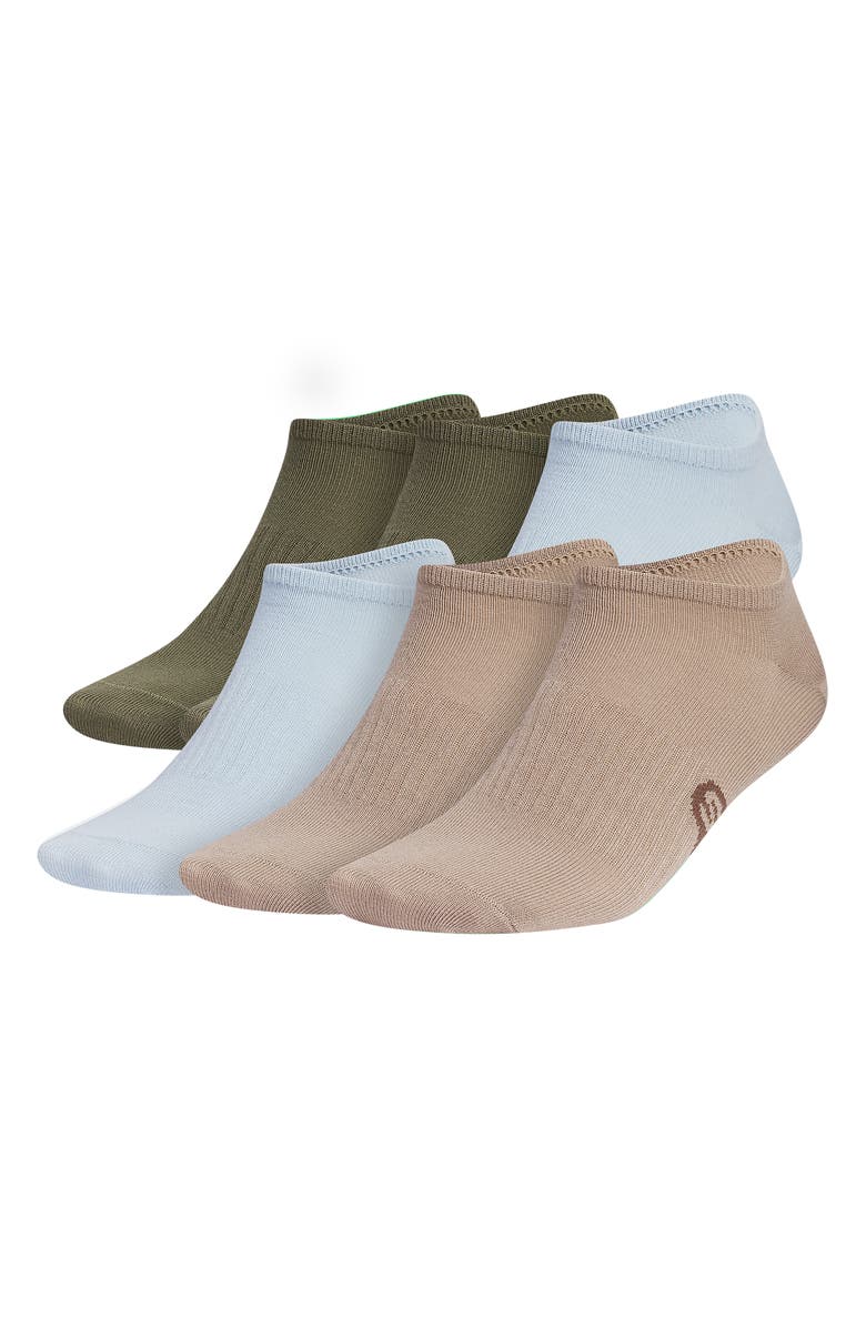 adidas 6-Pack Superlite Classic Sport Ankle Socks, Main, color,