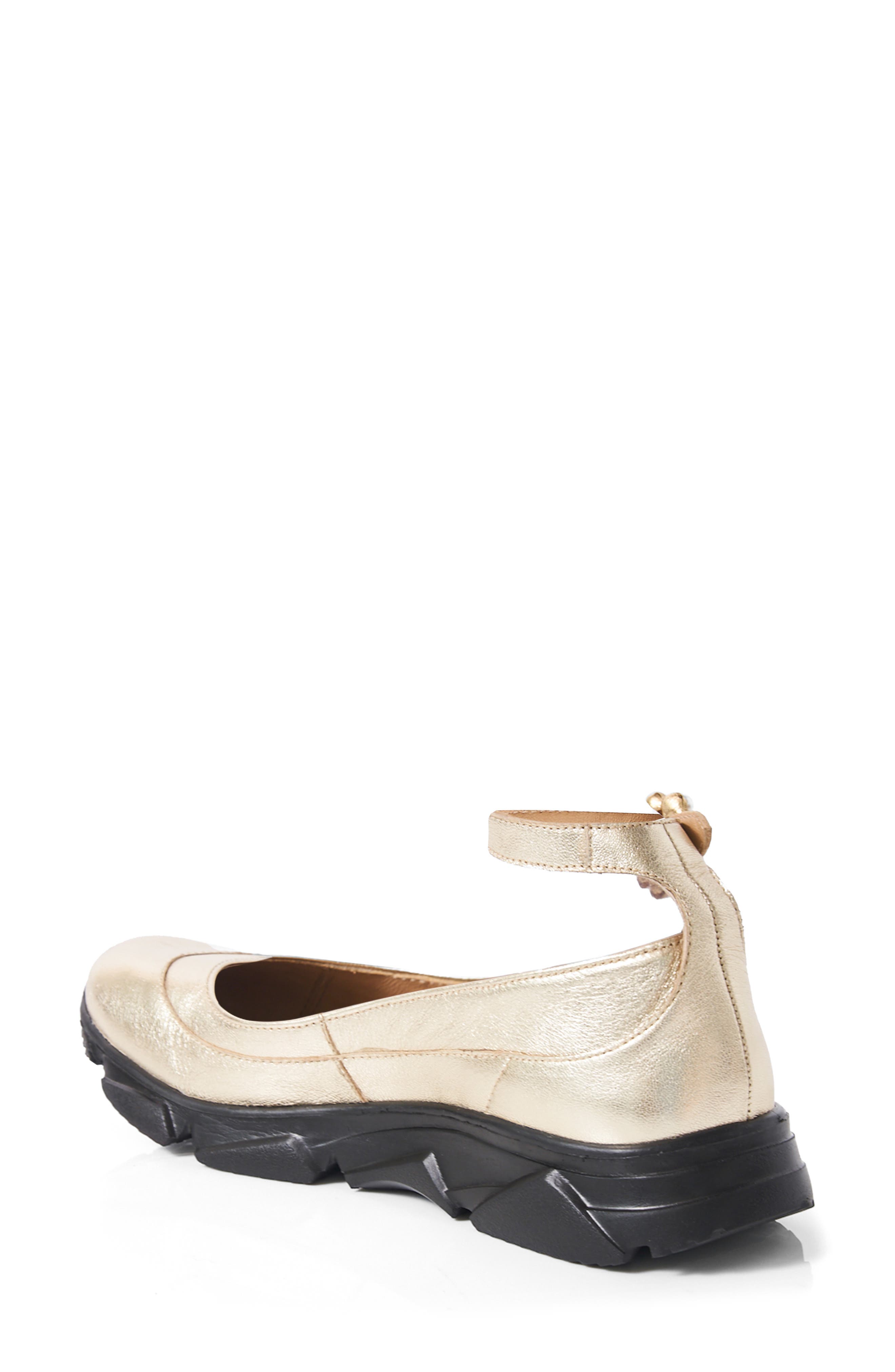 Adventure Ballet Sneaker, Alternate, color, CHAMPAGNE METALLIC