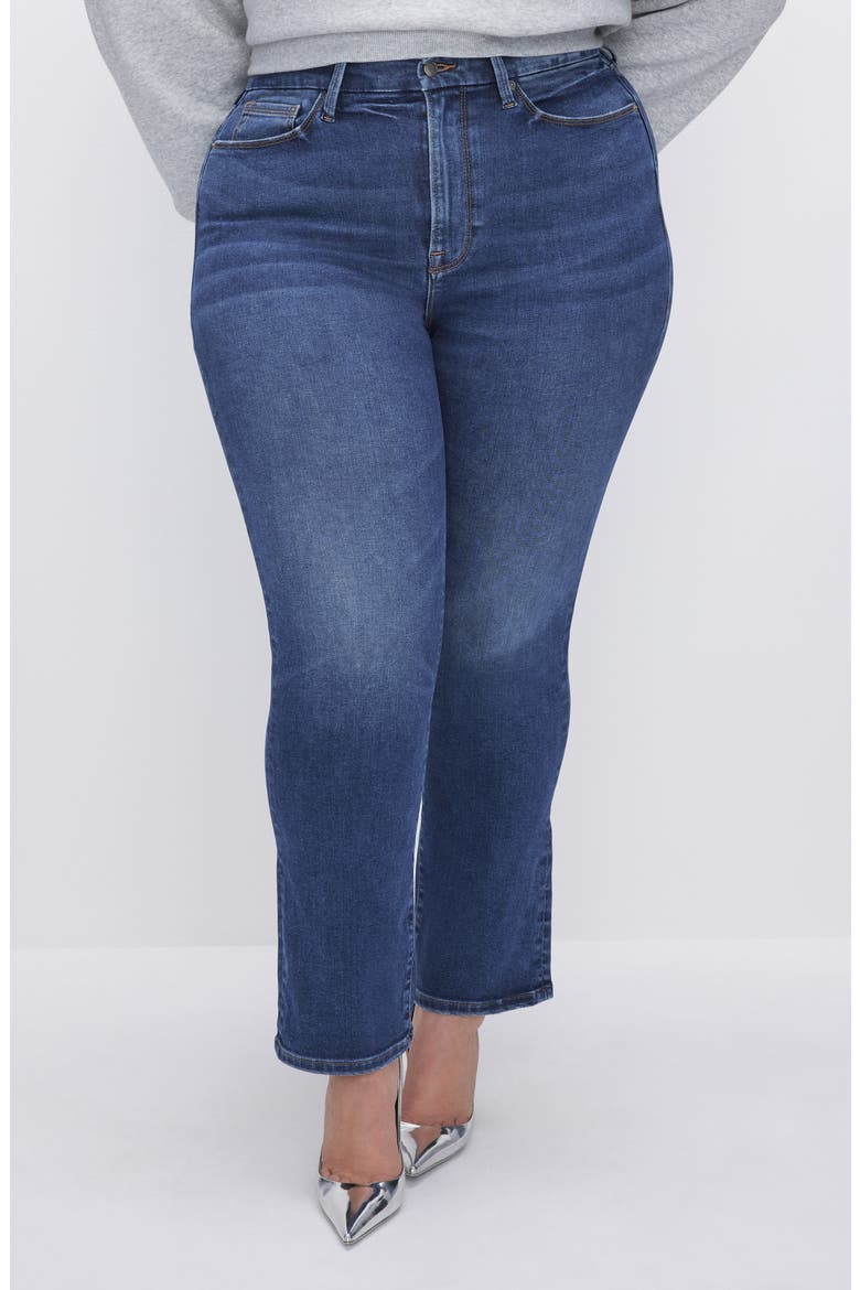 Always Fits Good Classic Straight Leg Jeans, Alternate, color, INDIGO571