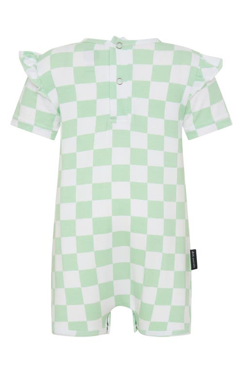 Dot Australia Check Frill Romper
