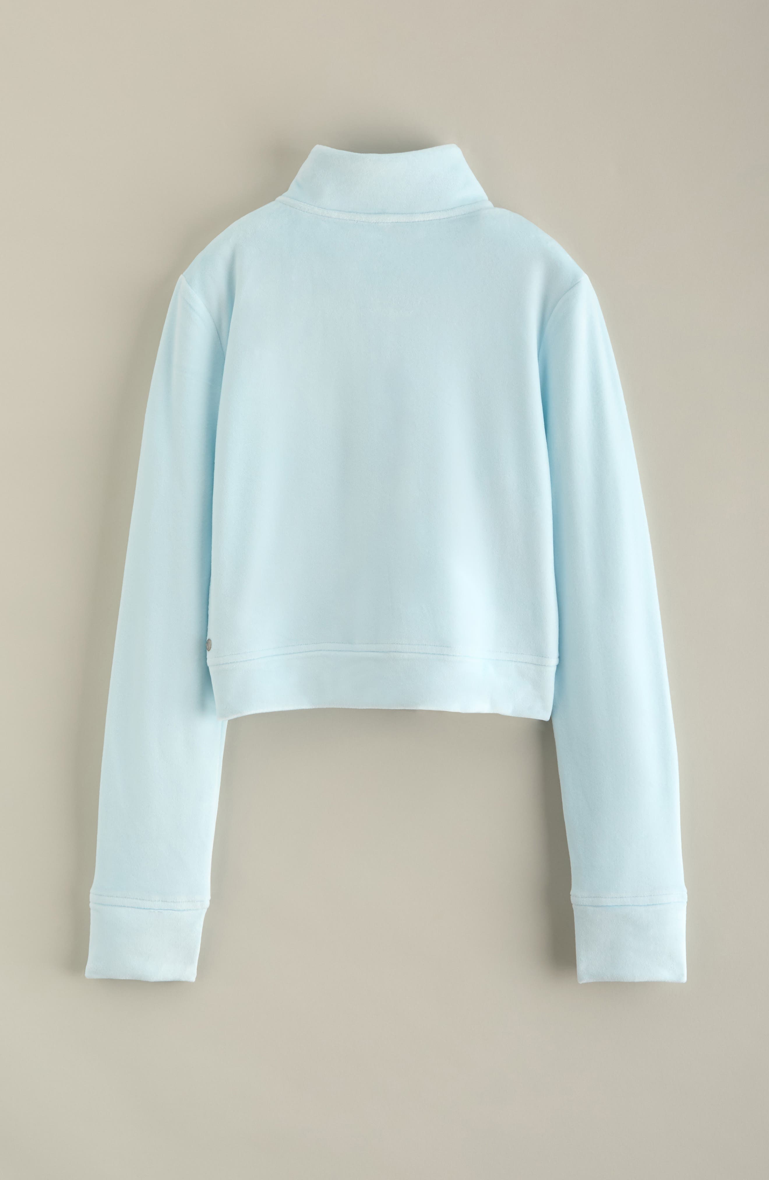 Zella Girl Kids' Downtime Velour Zip Jacket | Nordstrom