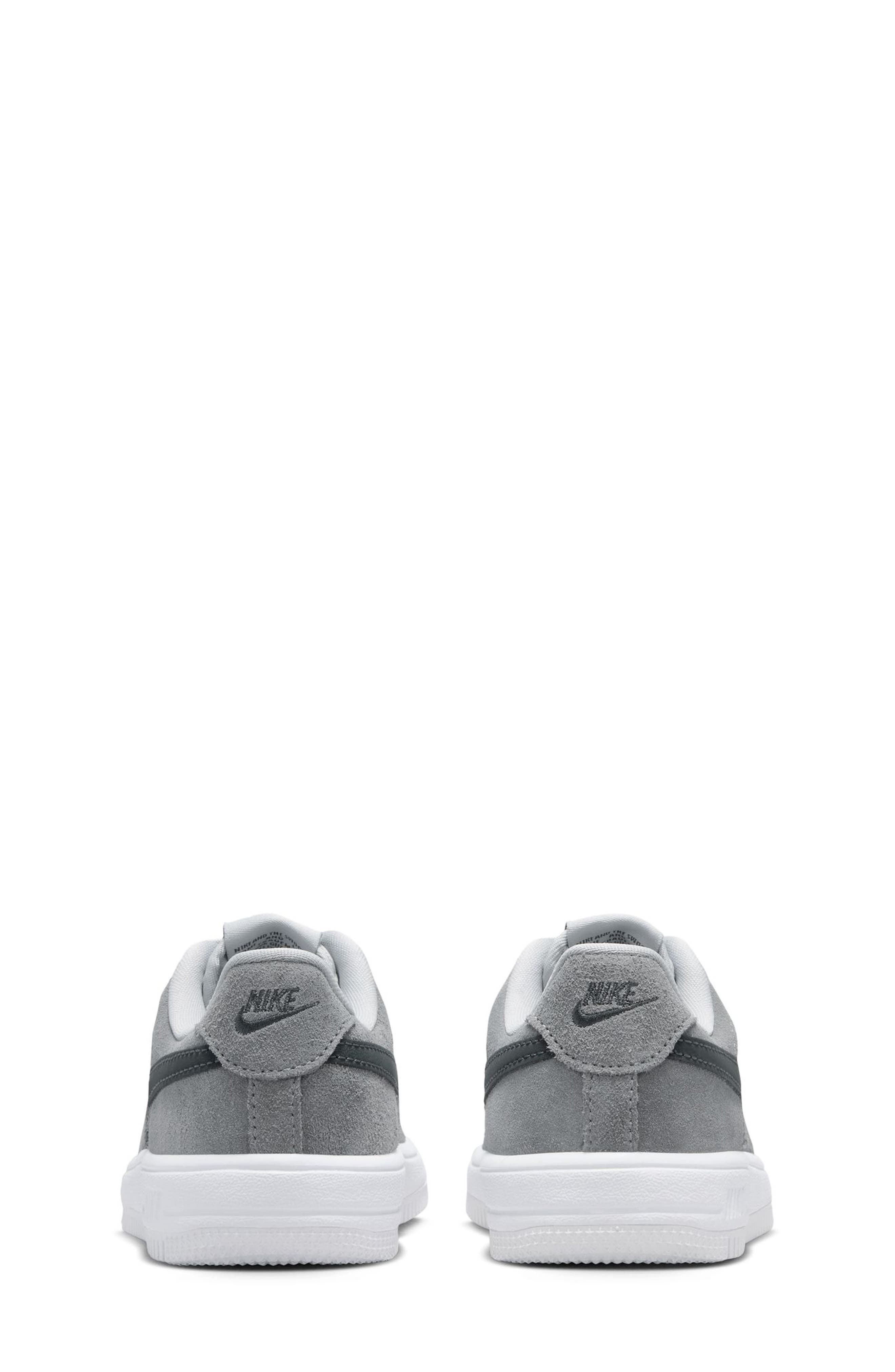 Nike Kids' Force 1 Low Essential Basketball Sneaker, Alternate, color, Light Grey/ Dark Grey/ Grey