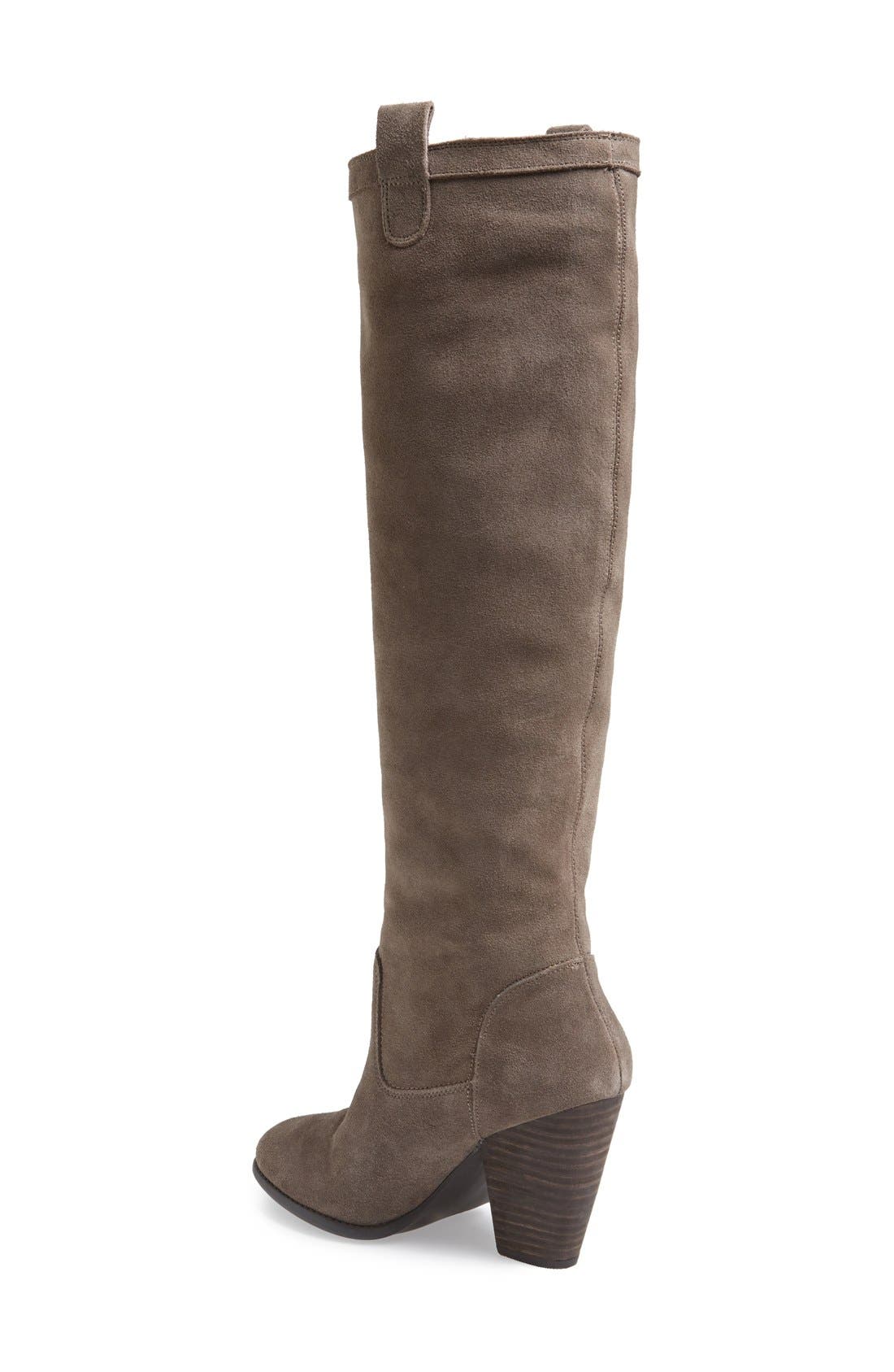 'Rumer' Slouchy Knee High Boot, Alternate, color, DARK MUSHROOM