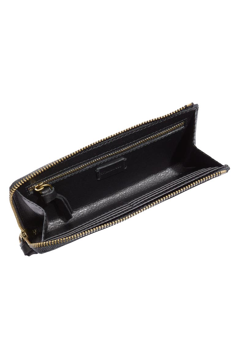 The Continental Zip Wallet, Alternate, color, TRUE BLACK