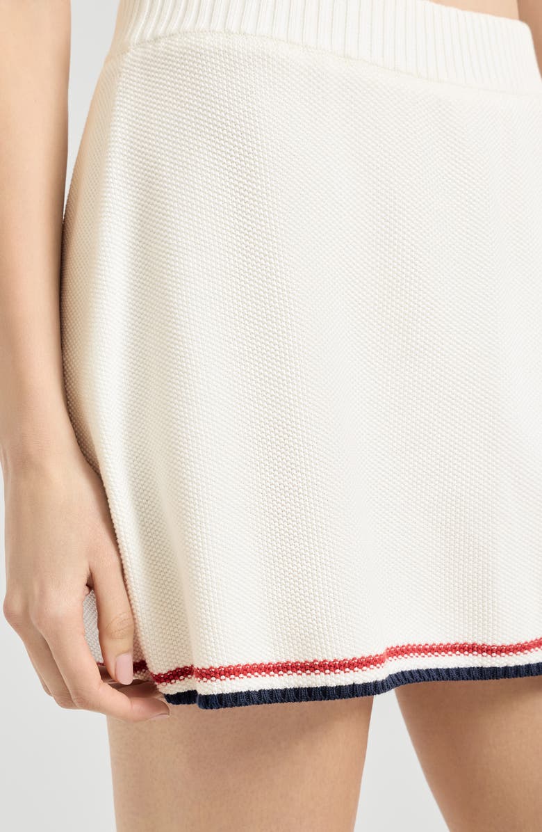 Brunello Cucinelli Miniskirt, Alternate, color, Panama