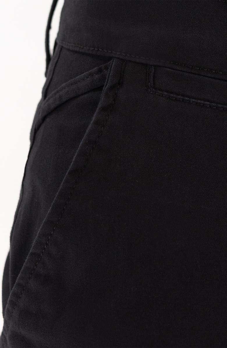 Devil-Dog Dungarees 7-Inch Performance Stretch Chino Shorts, Alternate, color, Black