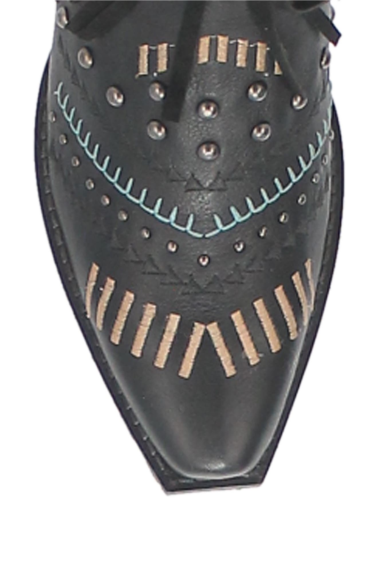 Dingo Fringe Western Boot, Alternate, color, 