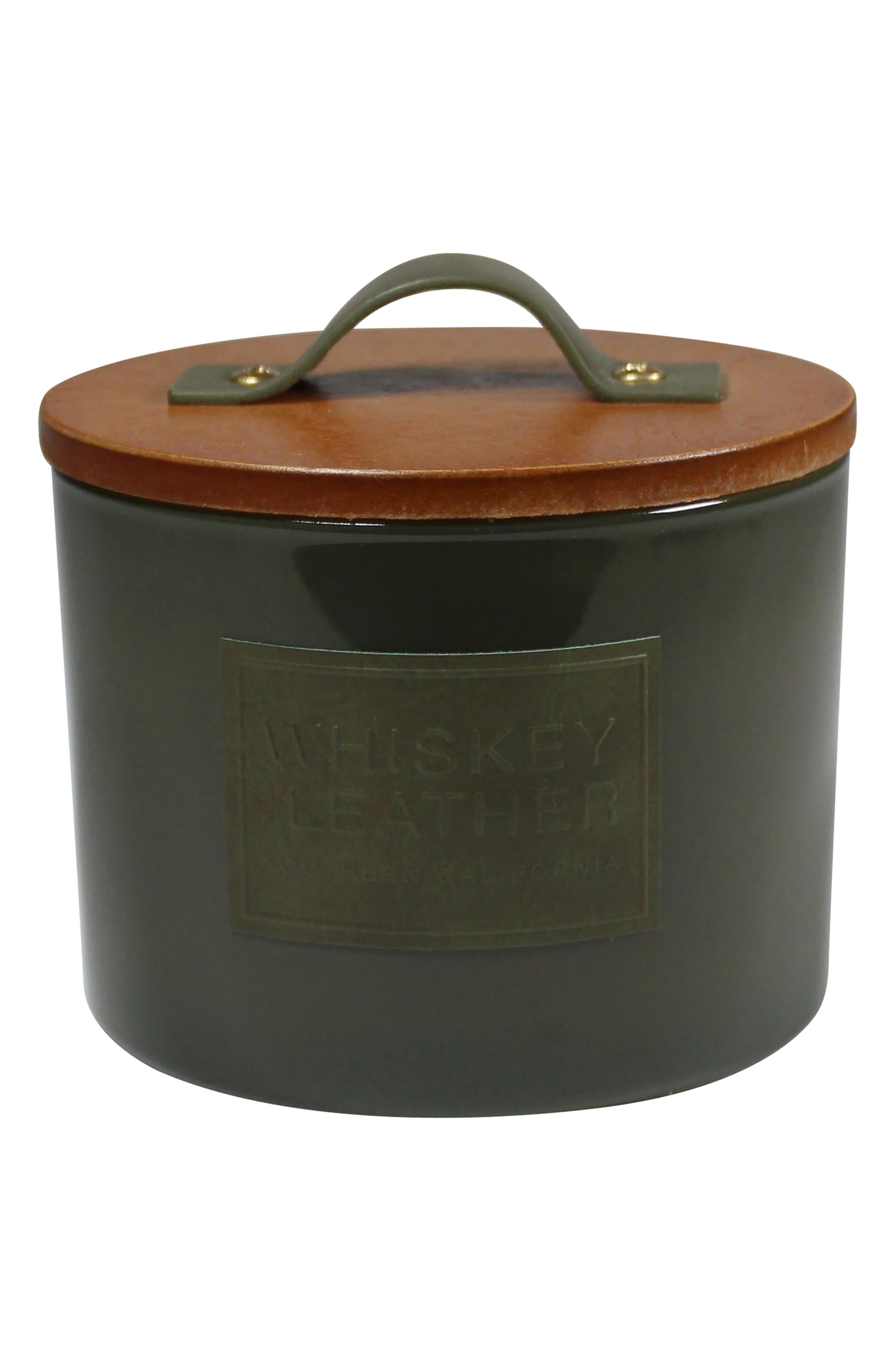 SAND AND FOG Whiskey & Leather Candle