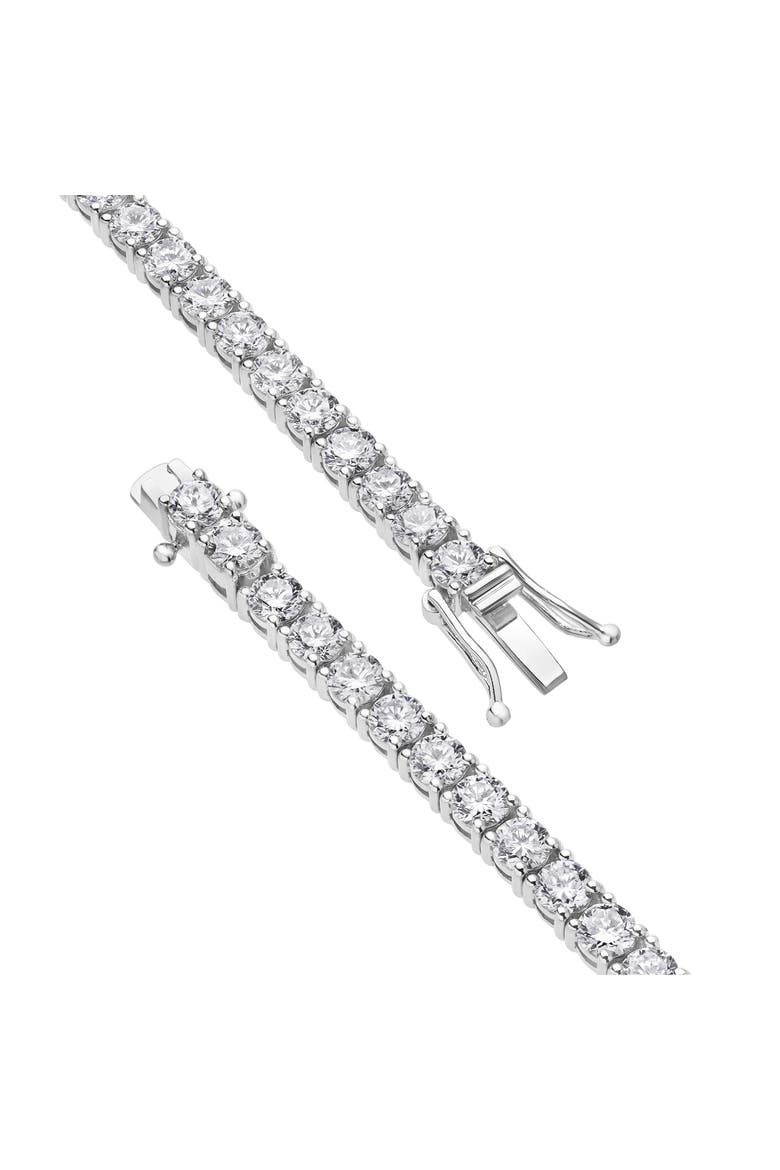 15Luv 10K White Gold Lab Grown Diamond Tennis Bracelets - 13.24 Carats, Alternate, color, 10K White Gold