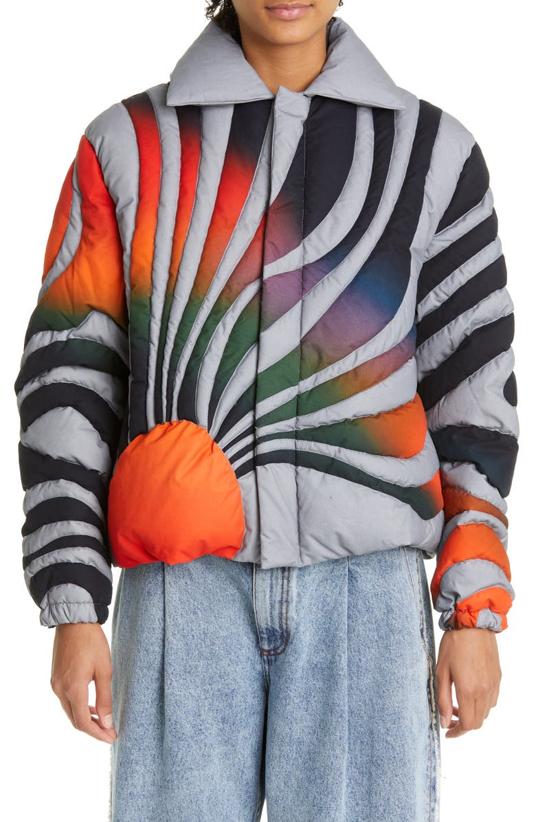 ERL Gender Inclusive Sunset Puffer Jacket, Main, color, 