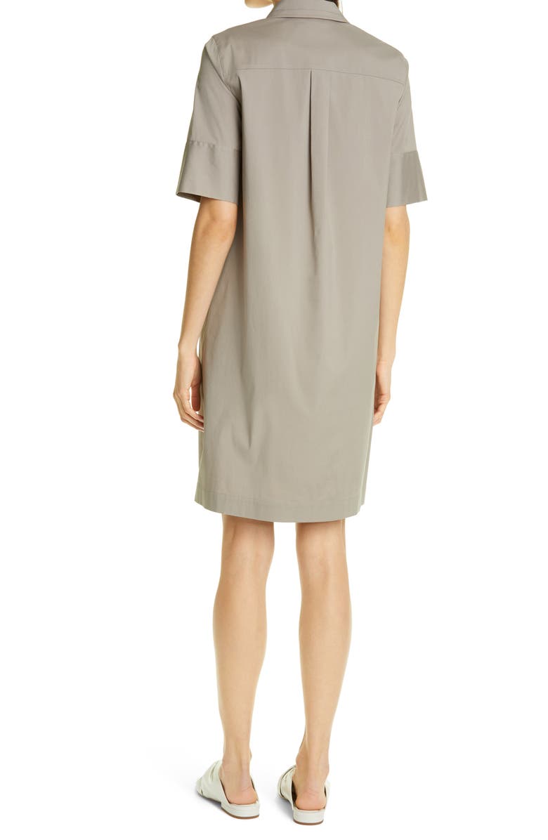 Lafayette 148 New York Conroy Classic Stretch Cotton Blend Shirtdress, Alternate, color,