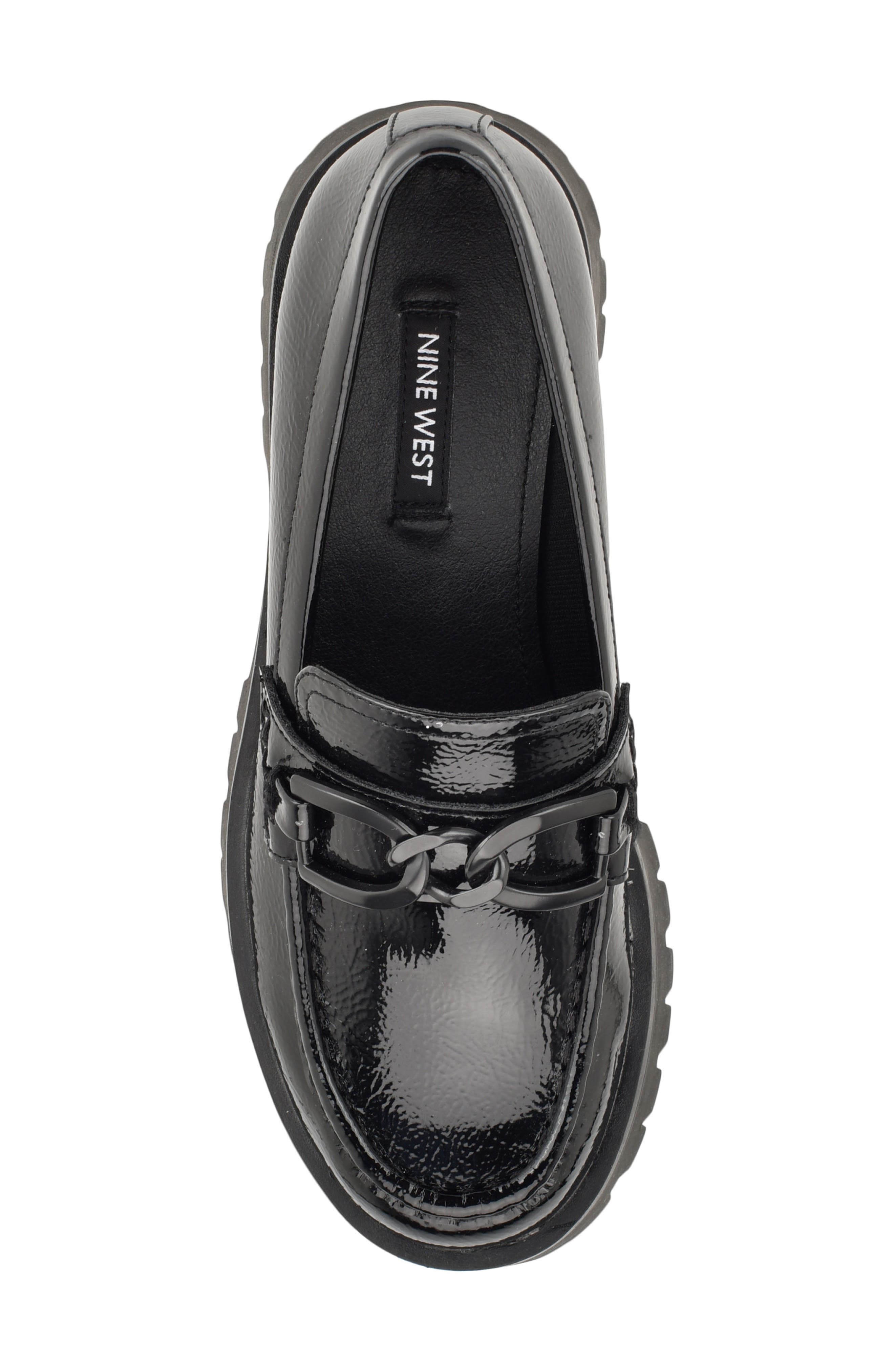 Gables Lug Loafer, Alternate, color, BLACK PATENT