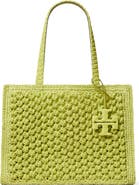 Tory Burch Ella Hand Crochet Straw Bag