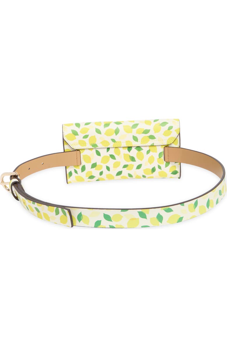 Kate Spade New York lemon toss belt bag, Alternate, color,