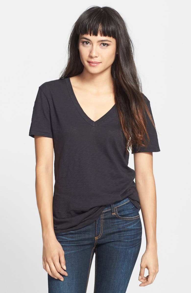 rag & bone/JEAN 'The Classic V' Cotton Tee, Main, color,