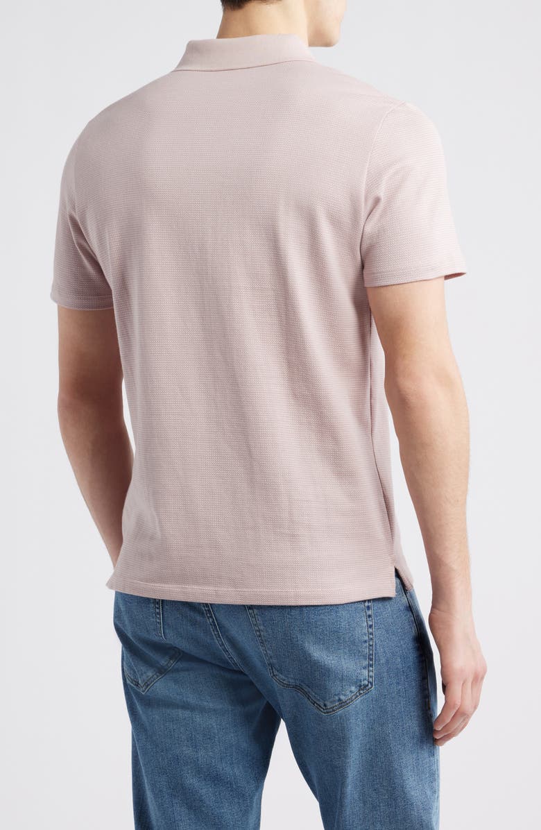 Robert Barakett Modesto Race Stripe Cotton Polo, Alternate, color, Light Pink