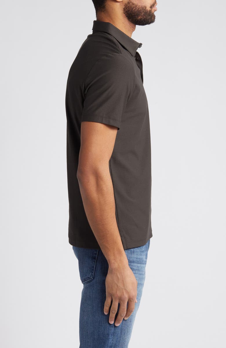 Robert Barakett Hickman Short Sleeve Polo Shirt, Alternate, color, Cannon