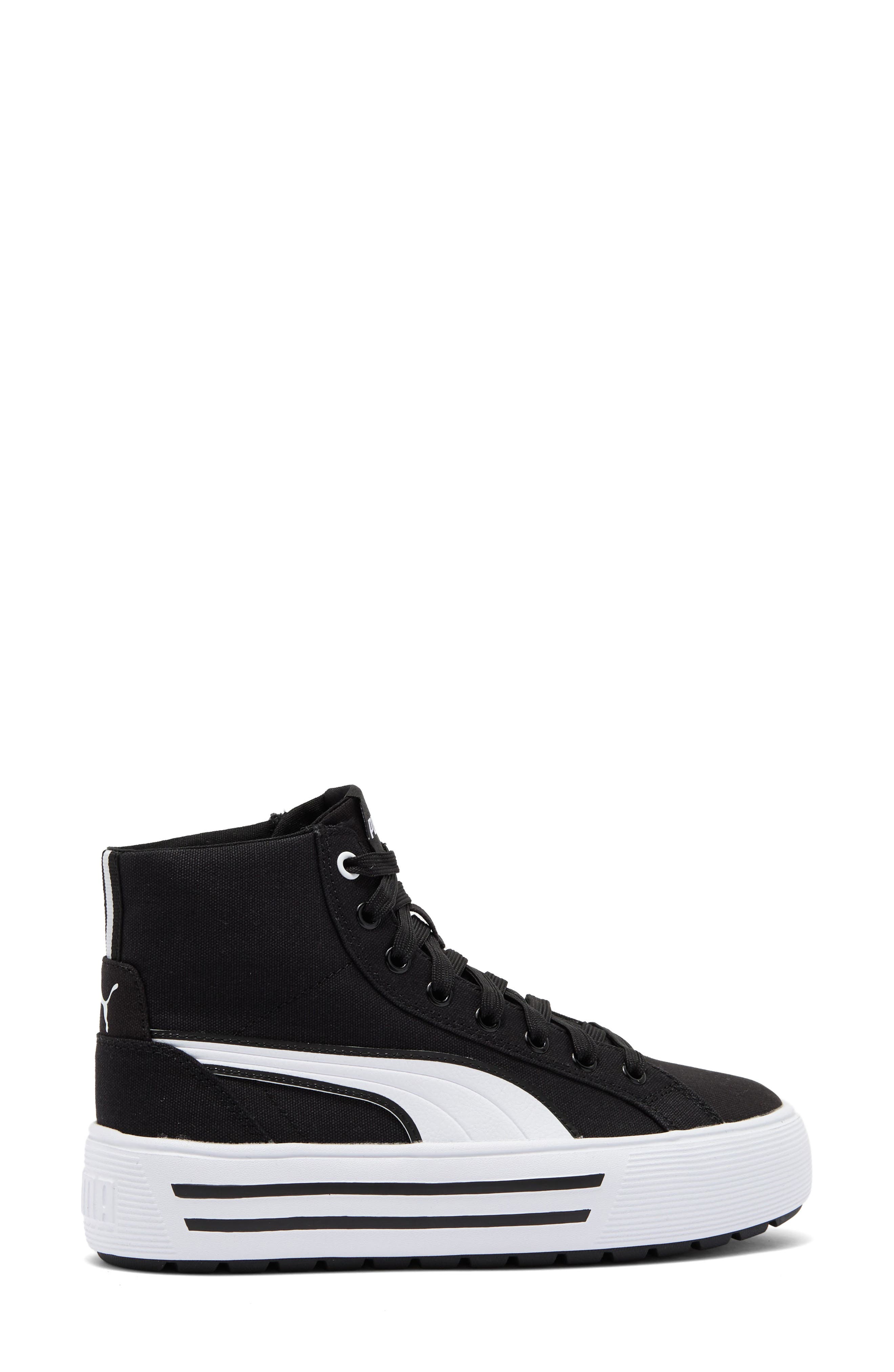 PUMA Kaia 2.0 Mid Top Sneaker, Alternate, color, Puma Black-Puma White