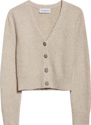 Brandon Maxwell The Sloane Cashmere & Silk Cardigan