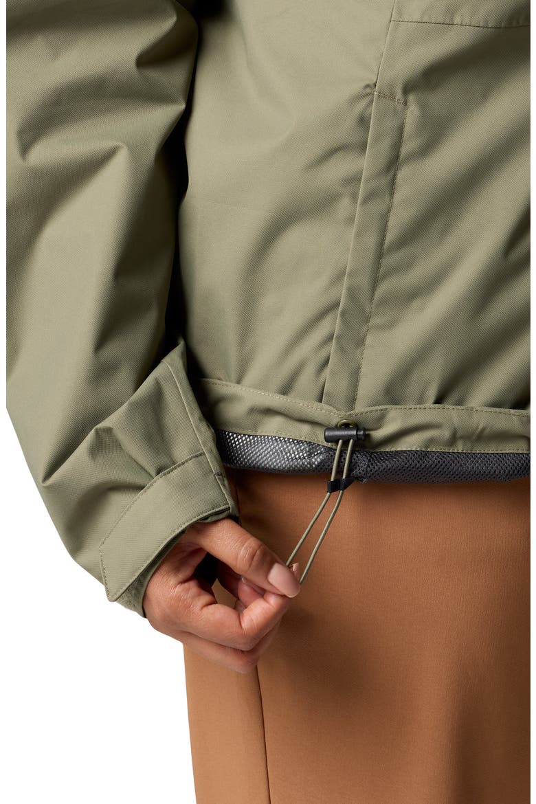 Hikebound II Waterproof Jacket, Alternate, color, STONE GREEN