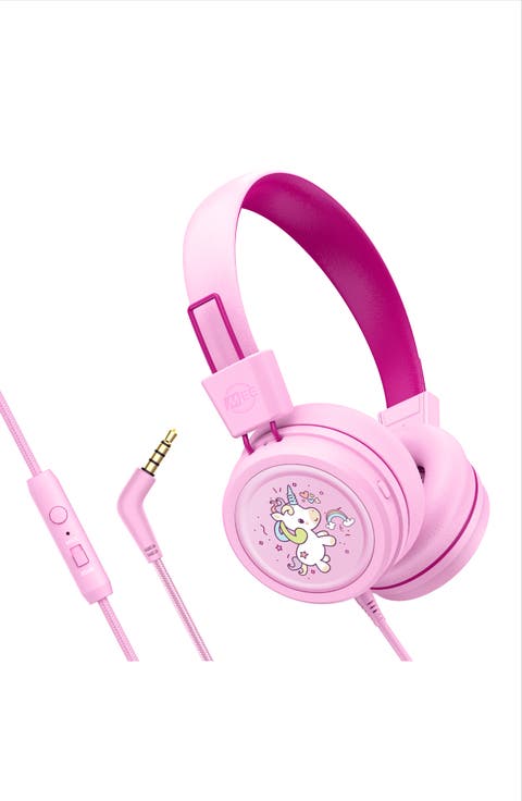 KidJamz KJ55AUX  3.5mm Headphones for Kids w/ Mic