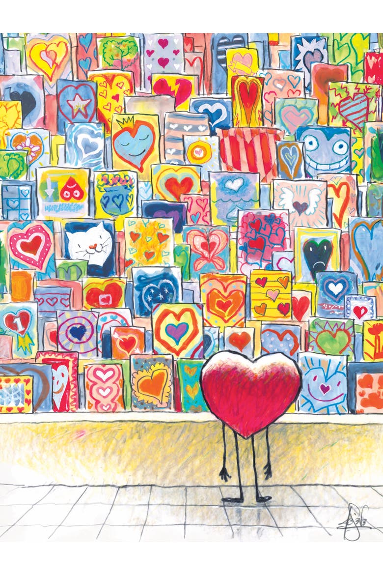 Heart Trouble 1000 Piece Puzzle, Alternate, color, No Color