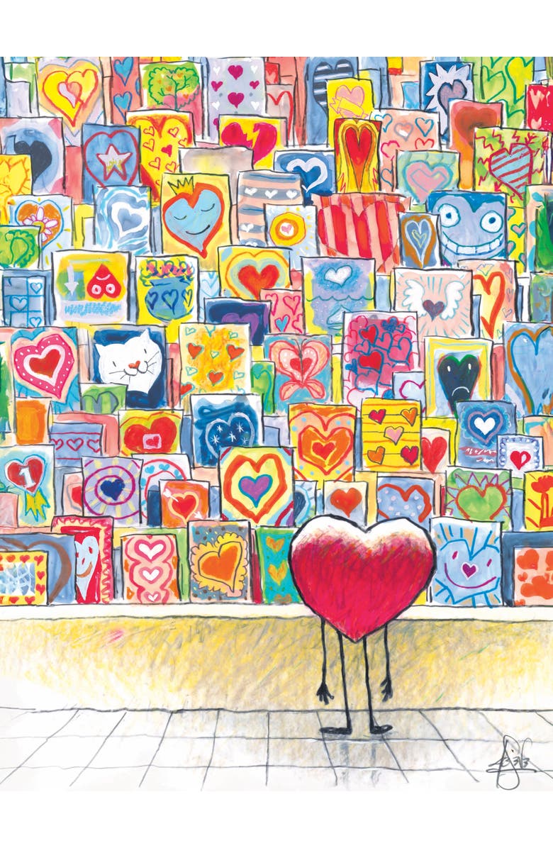 NEW YORK PUZZLE COMPANY Heart Trouble 1000 Piece Puzzle, Alternate, color, NO COLOR