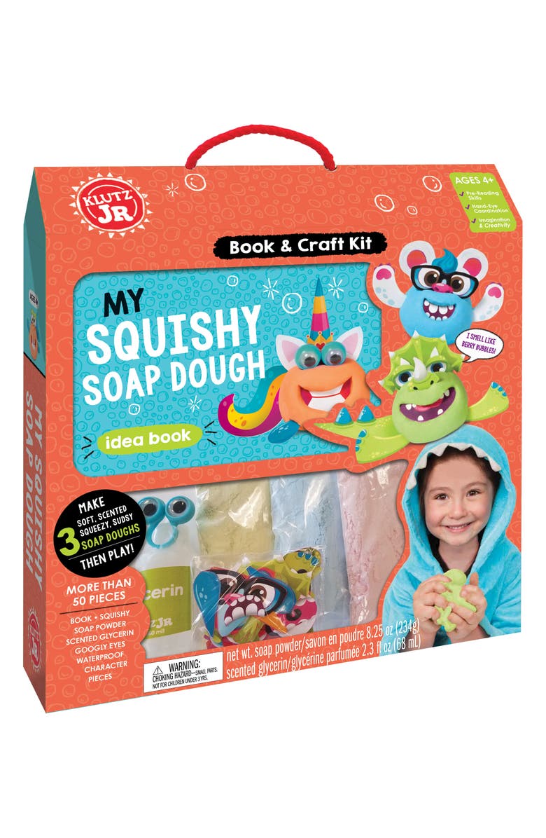 Klutz My Squishy Soap Dough Kit, Main, color, 