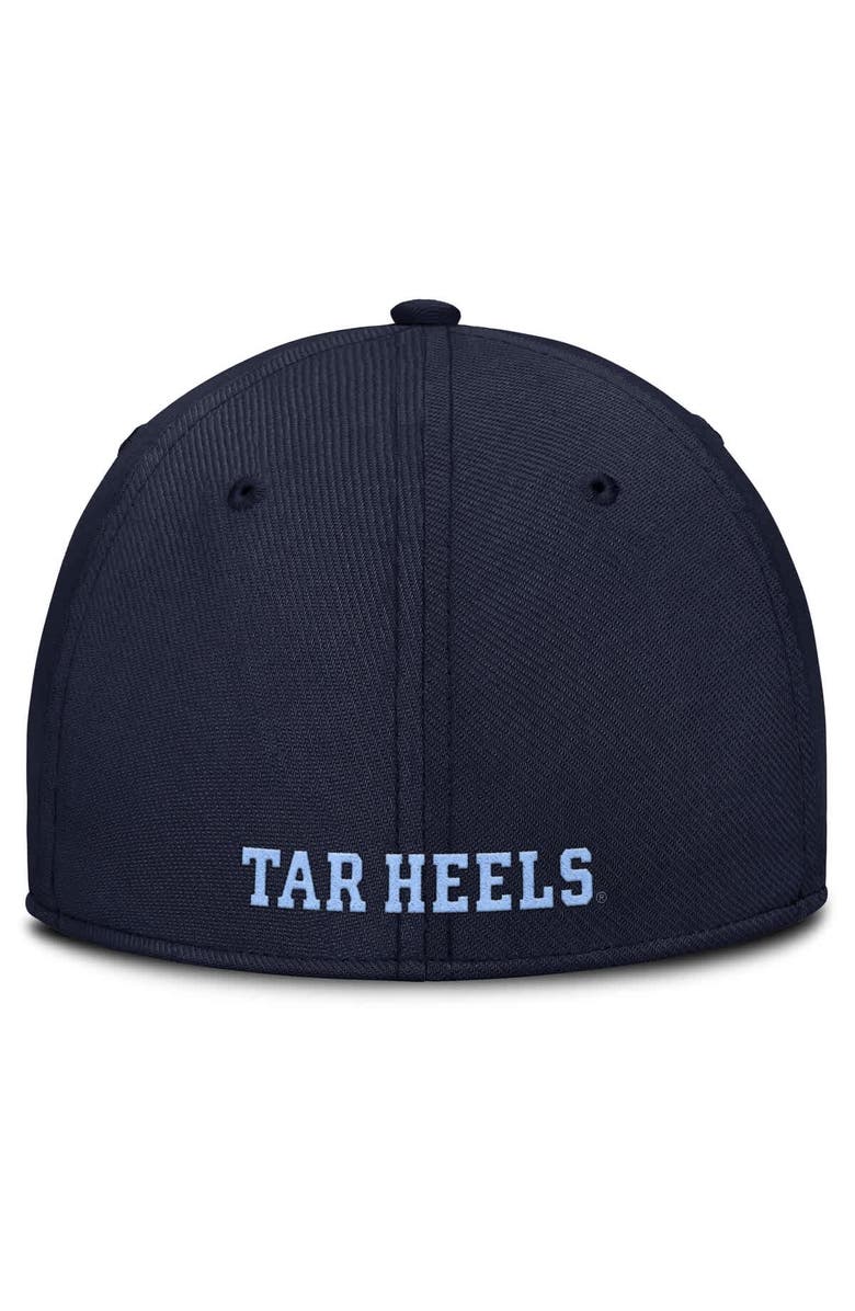 Jordan Brand Men's Jordan Brand Navy North Carolina Tar Heels 2025 On-Field Rise Performance Flex Hat, Alternate, color, 