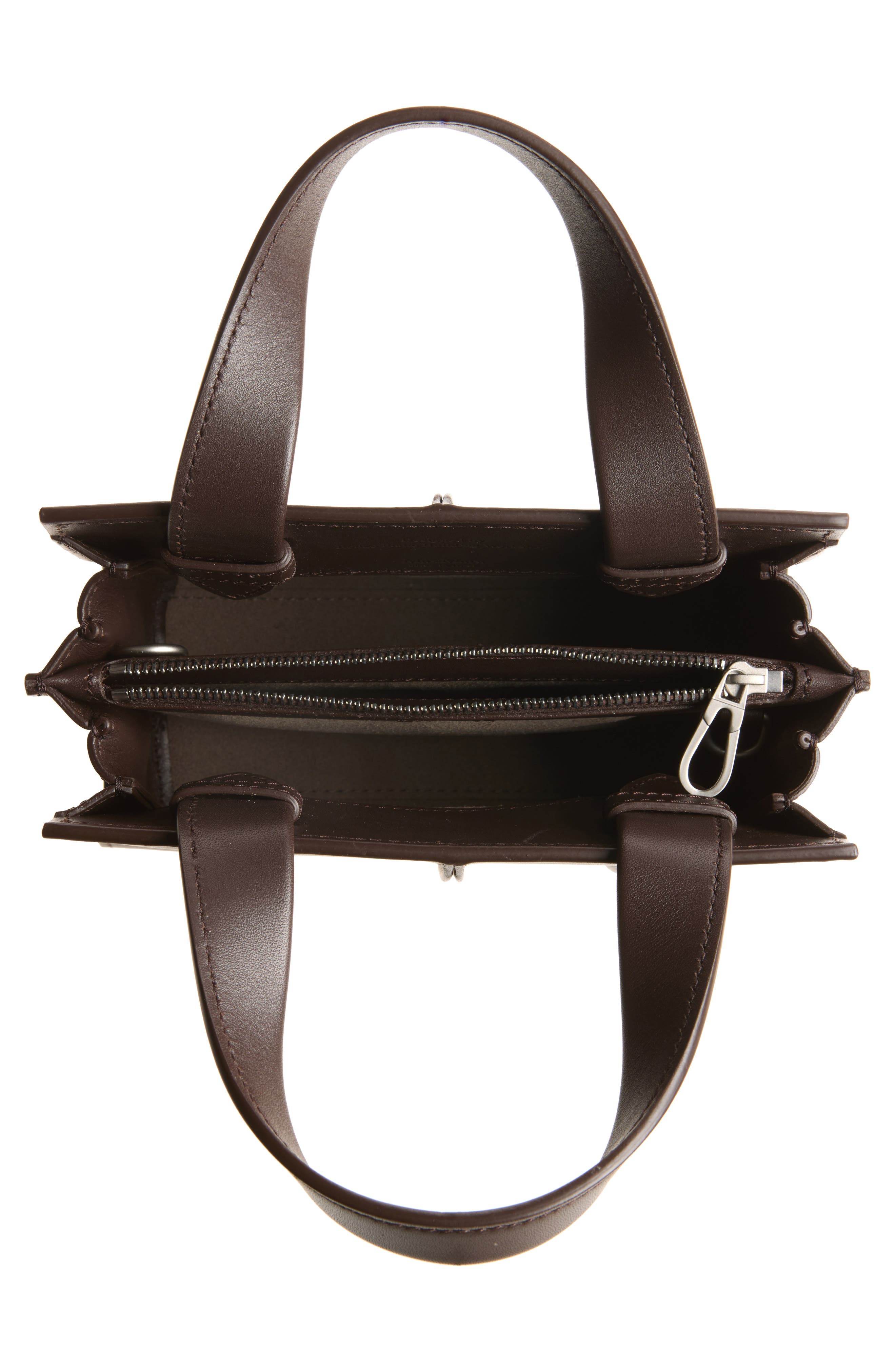 Micro Whitney Crossbody Bag, Alternate, color, DARK BROWN