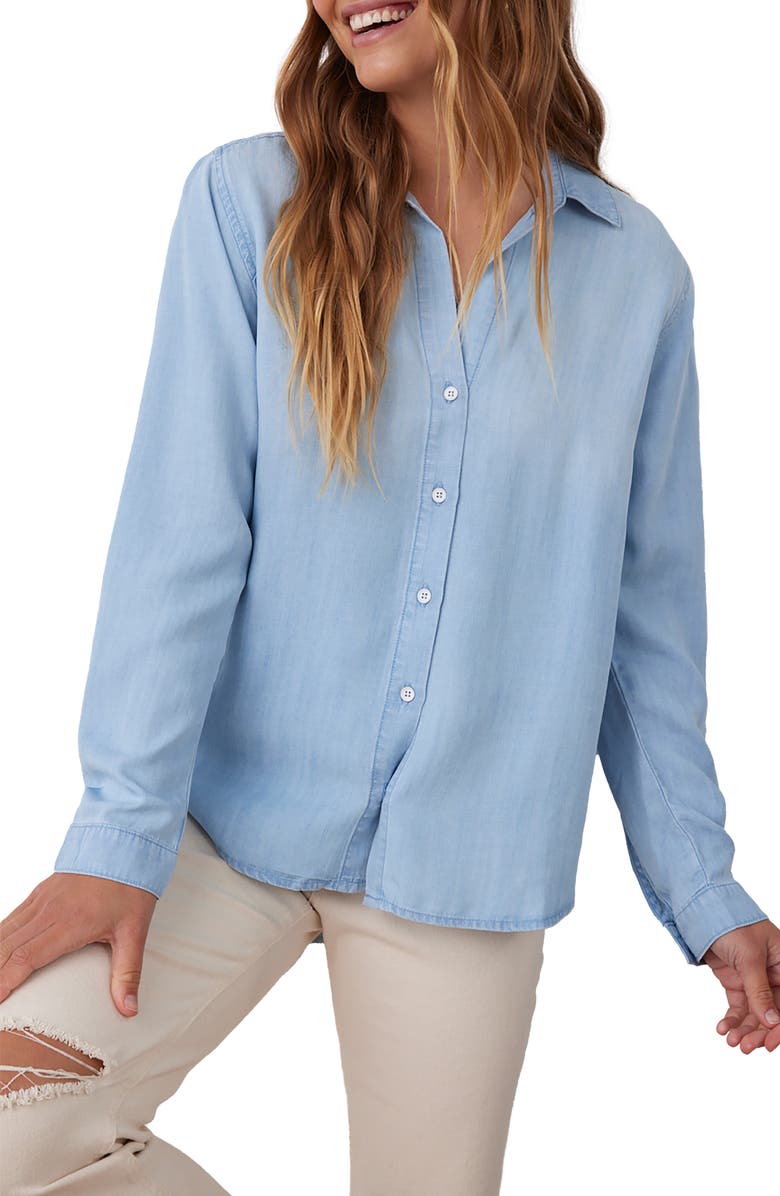 Bella Dahl Button-Up Shirt, Main, color, 