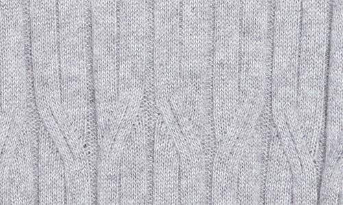 Bugatchi Cable Knit Turtleneck Sweater In Gray