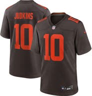 Nike Men's Nike Quinshon Judkins Brown Cleveland Browns Alpha Dawg Game Jersey