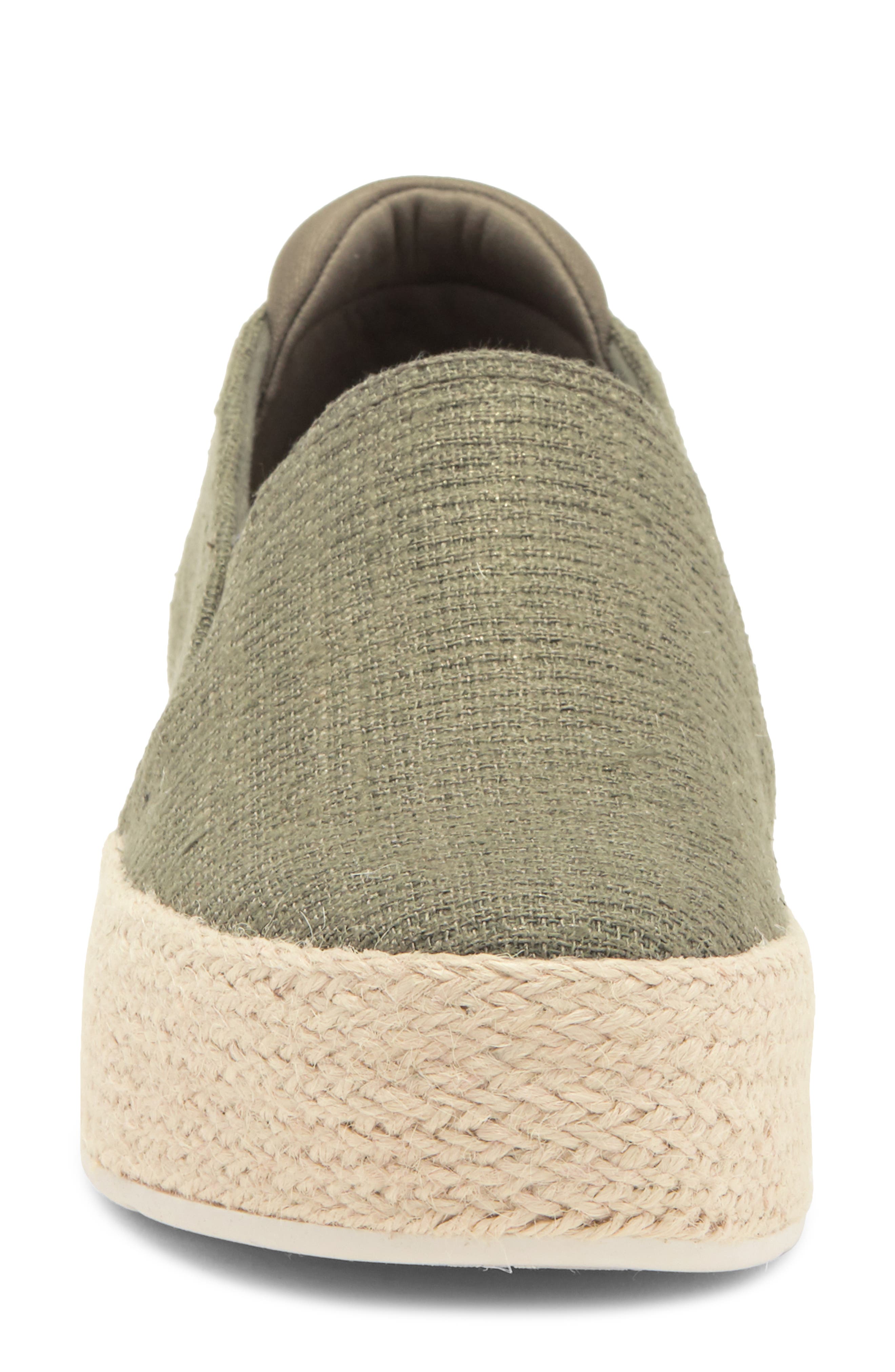 SKECHERS x Martha Stewart BOBS Sesame Slip-On Sneaker, Alternate, color, Olv-Olive