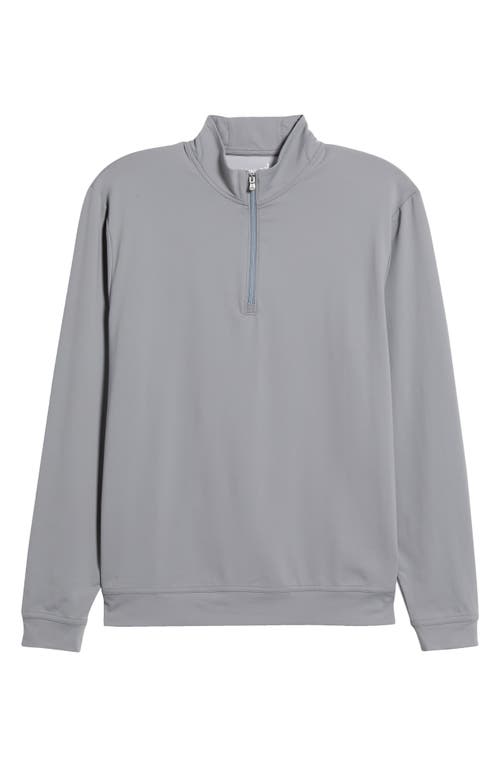 Johnnie-o Motion Performance Quarter Zip In Thunder