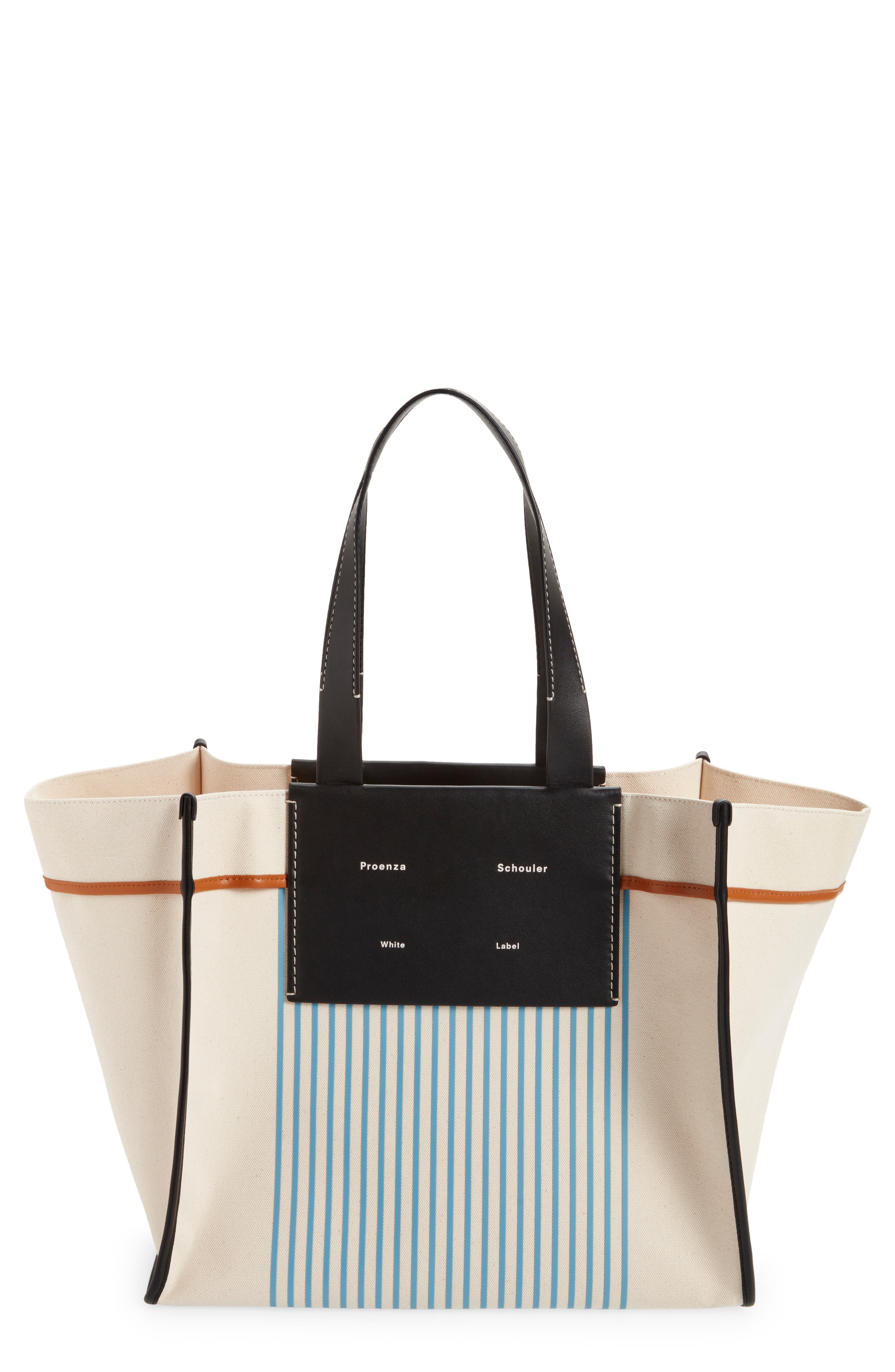 Proenza Schouler White Label X-Large Morris Stripe Tote Bag, Main, color, 