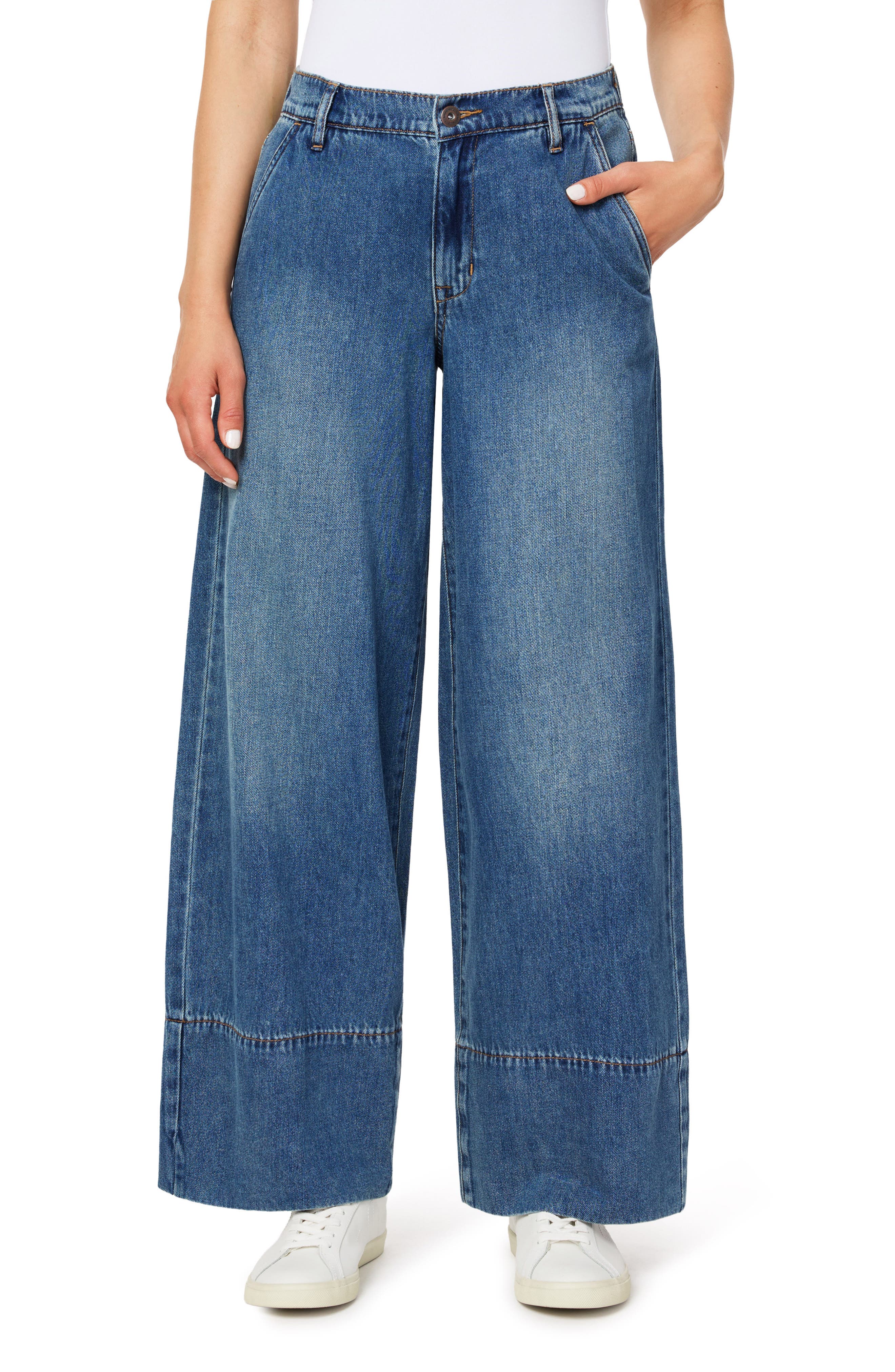 High Waist Wide Leg Jeans