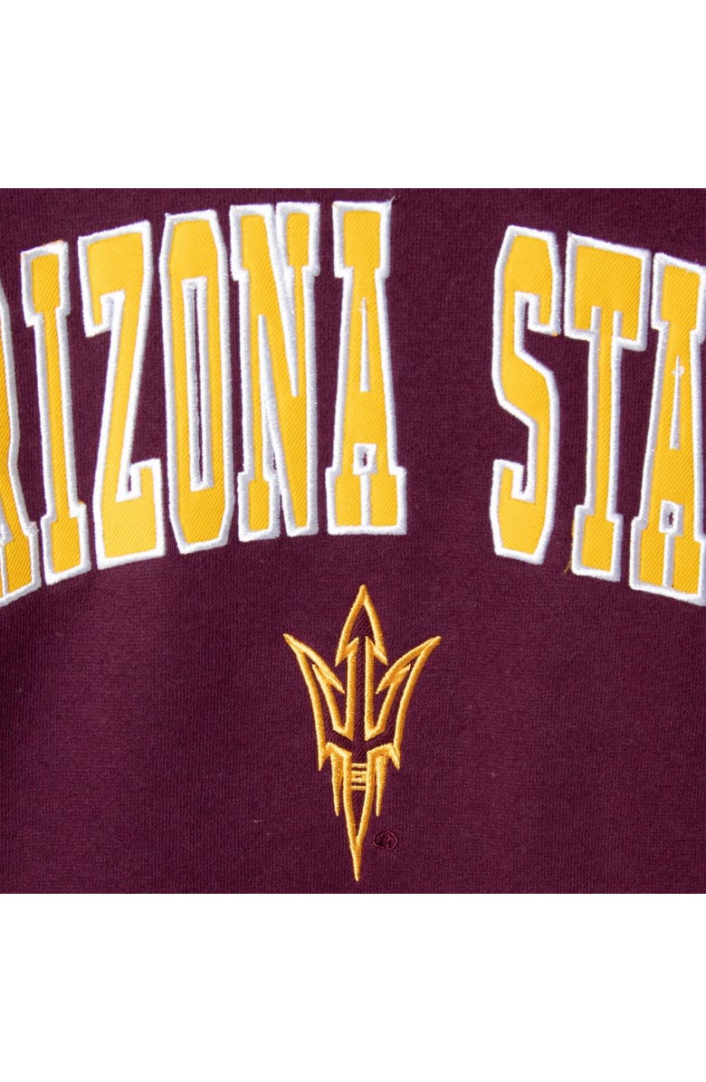 COLOSSEUM Youth Colosseum Maroon Arizona State Sun Devils 2-Hit Team Pullover Hoodie, Alternate, color, Maroon