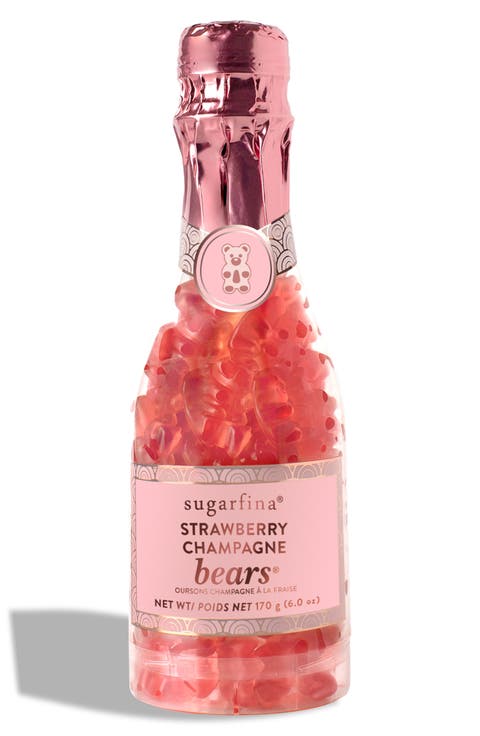 Strawberry Champagne Bears Celebration Bottle