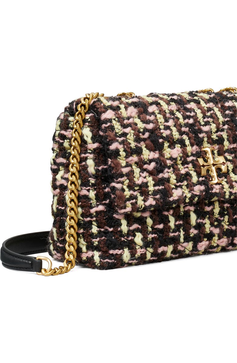 Tory Burch Small Kira Tweed Wool Blend Convertible Shoulder Bag, Alternate, color,