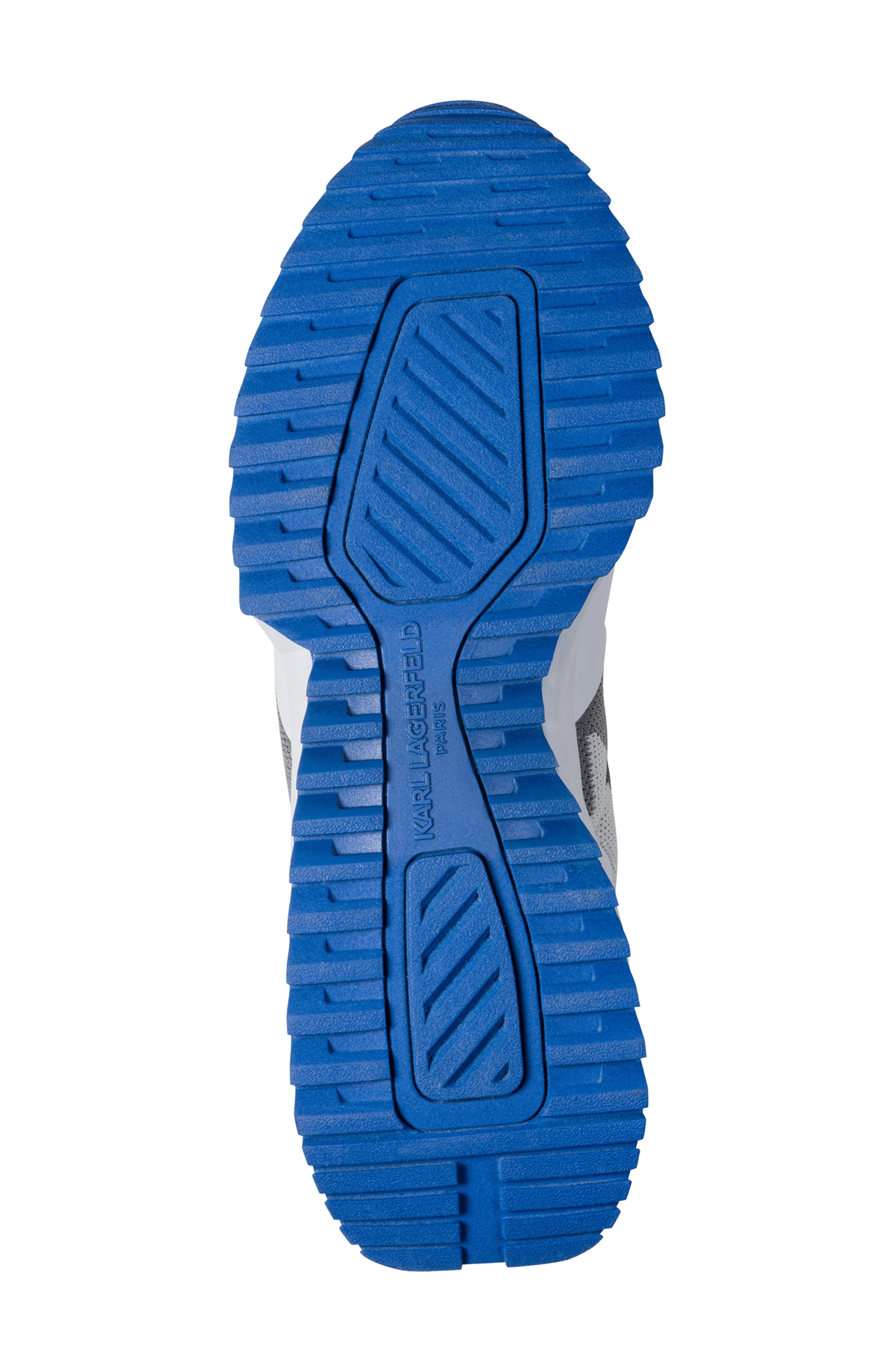 KARL LAGERFELD PARIS Calixte Mixed Media Sneaker, Alternate, color, White