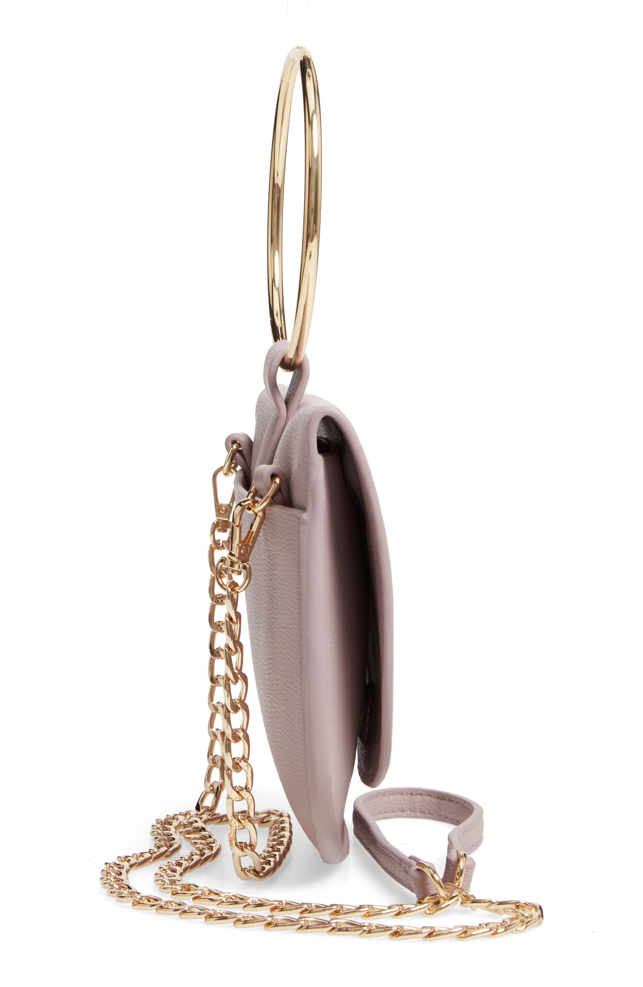 Reese Ring Crossbody Bag, Alternate, color, PURPLE MOSS