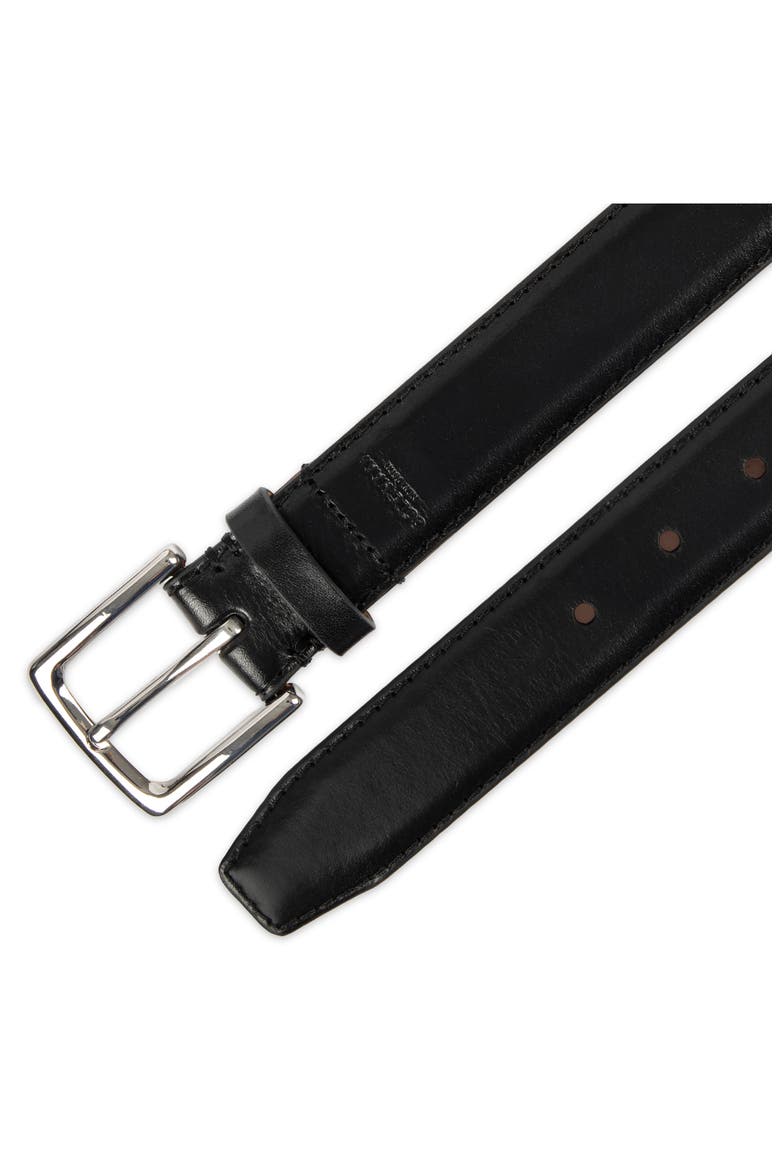 Stitch Detail Belt, Alternate, color, BLACK