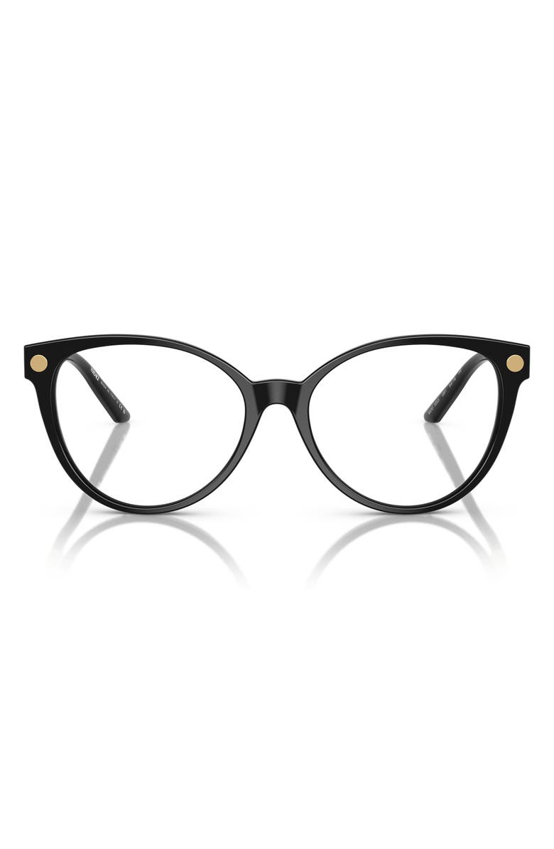 Versace 54mm Cat Eye Optical Glasses, Main, color,